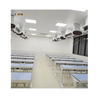 Mesa de laboratório de Biologia de Metal Branco e Elegante
