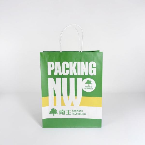 Premium Quality J-Cut Paper Bags in Large Stock Available With All Kinds of Customizations