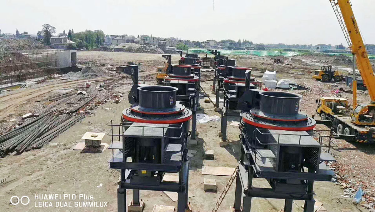 Aggregate Equipments VSI-7611 Impact Crusher for Road Construction Customization