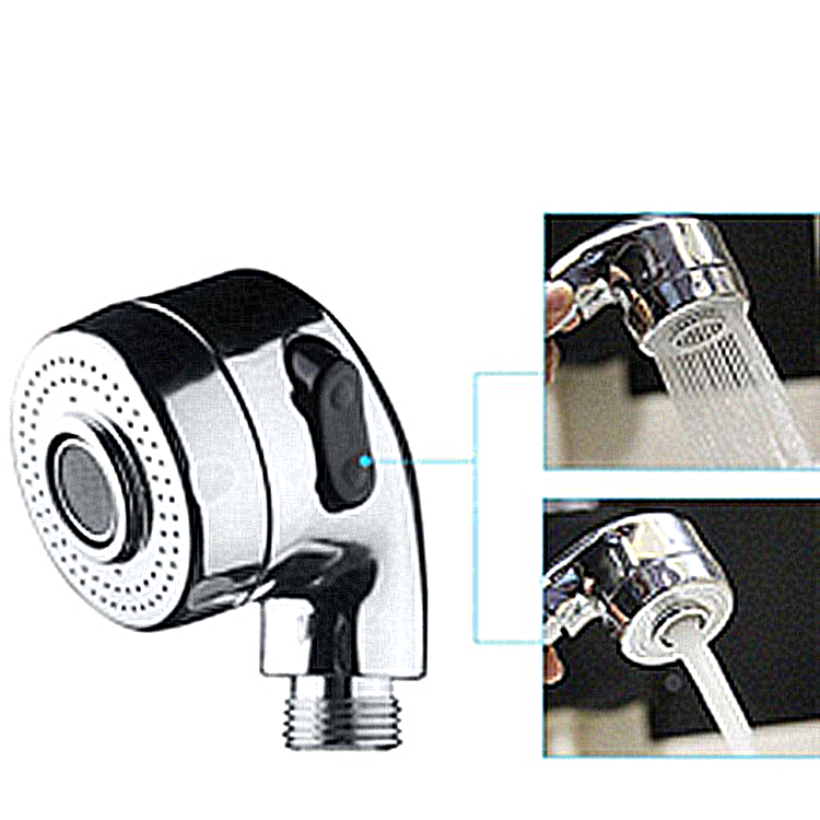 High Pressure ABS Pet Bathroom Handle Shower Head with Hose CLASSIC Style CE Approval