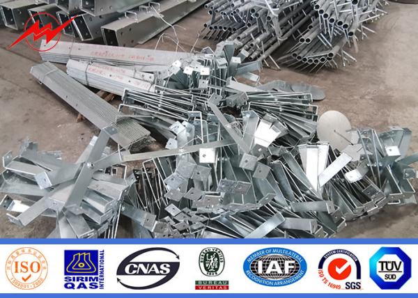 TIPO metal galvanizado E Polo de 75FT 80FT NGCP, linha de transmissão longa vida de Polos