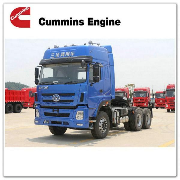 LHD/RHD Cummins 375HP 6x4 off-road tractor truck for sale STQ4257L