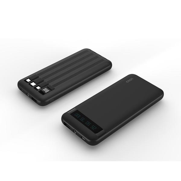 Power PD22.5W Built In Cable Power Bank Universal LED Indicator Lights Outdoor Charging