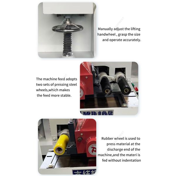 Wooden Door Photo Frame Wire Processing Equipment MB105 Automatic Feeding Line Machine