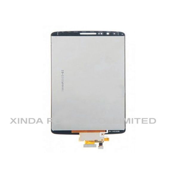 5.5 Inch Original LG G3 Cell Phone LCD Screens , White / Black Mobile LCD Display