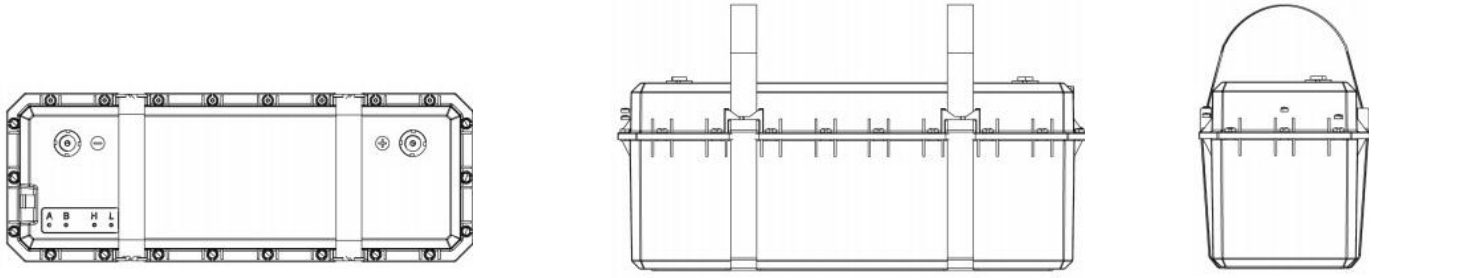 12.8V 620Ah LiFePO4 Battery 7.9kWh 8000 Cycles 400A Continuous 800A Pulse