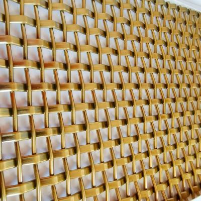 Stainless Steel Brass Wire Mesh 2mm Rod 5mm Pitch