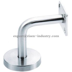 stainless steel Handrail bracket RS303 wall to rail， finishing satin or mirror,