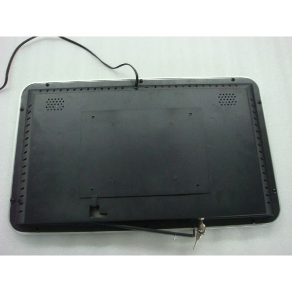 Android 32 áudio do acessório HD da rede do LAN de WIFI 3G do armazenamento da exposição 8GB do Lcd da montagem da parede da polegada