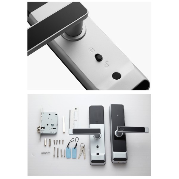 YAGU Ttlock App-controlled Smart Password Biometric Fingerprint Door Lock Fingerprint Password Door Lock Wholesale Factory