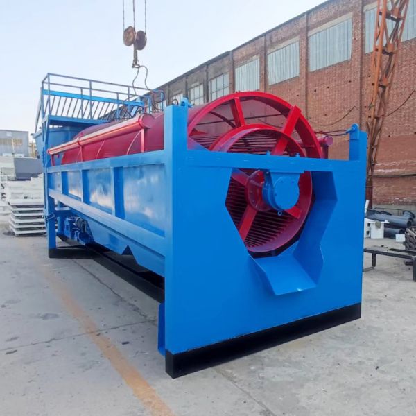 Installation Guide Included Rotary Portable Drum Trommel Screen for Washing Gold Ore
