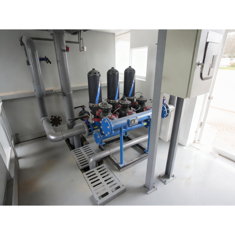 5–200 μm Filtration Accuracy Disc Filtration System with Automatic Backwash and Corrosion Resistant Housing