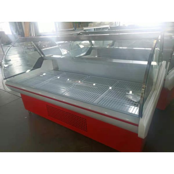 Commercial Butcher Deli Display Freezer Supermarket