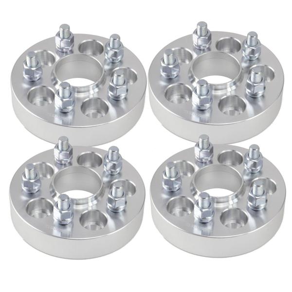 1 (25mm) Hubcentric 5x100 Wheel Spacers for Subaru Forester WRX M12-1.25