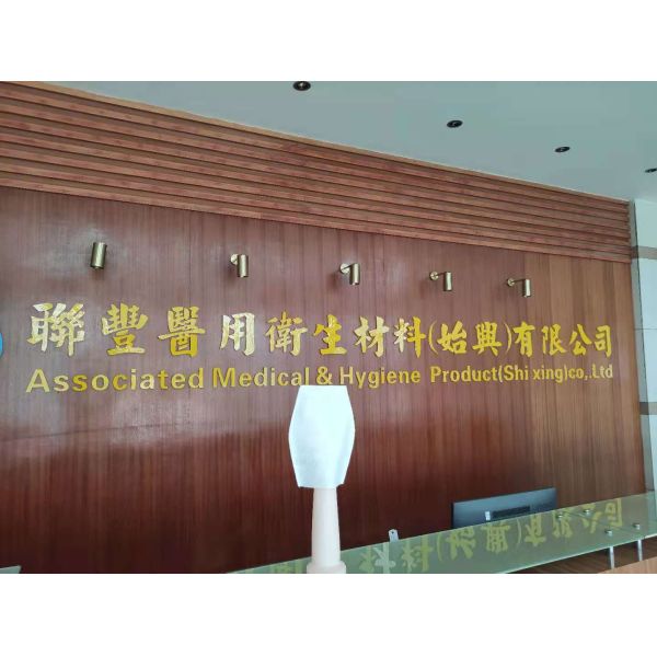 Sewing Diamond Shape Needlepunch Disposable Wash Glove For Daily Shower