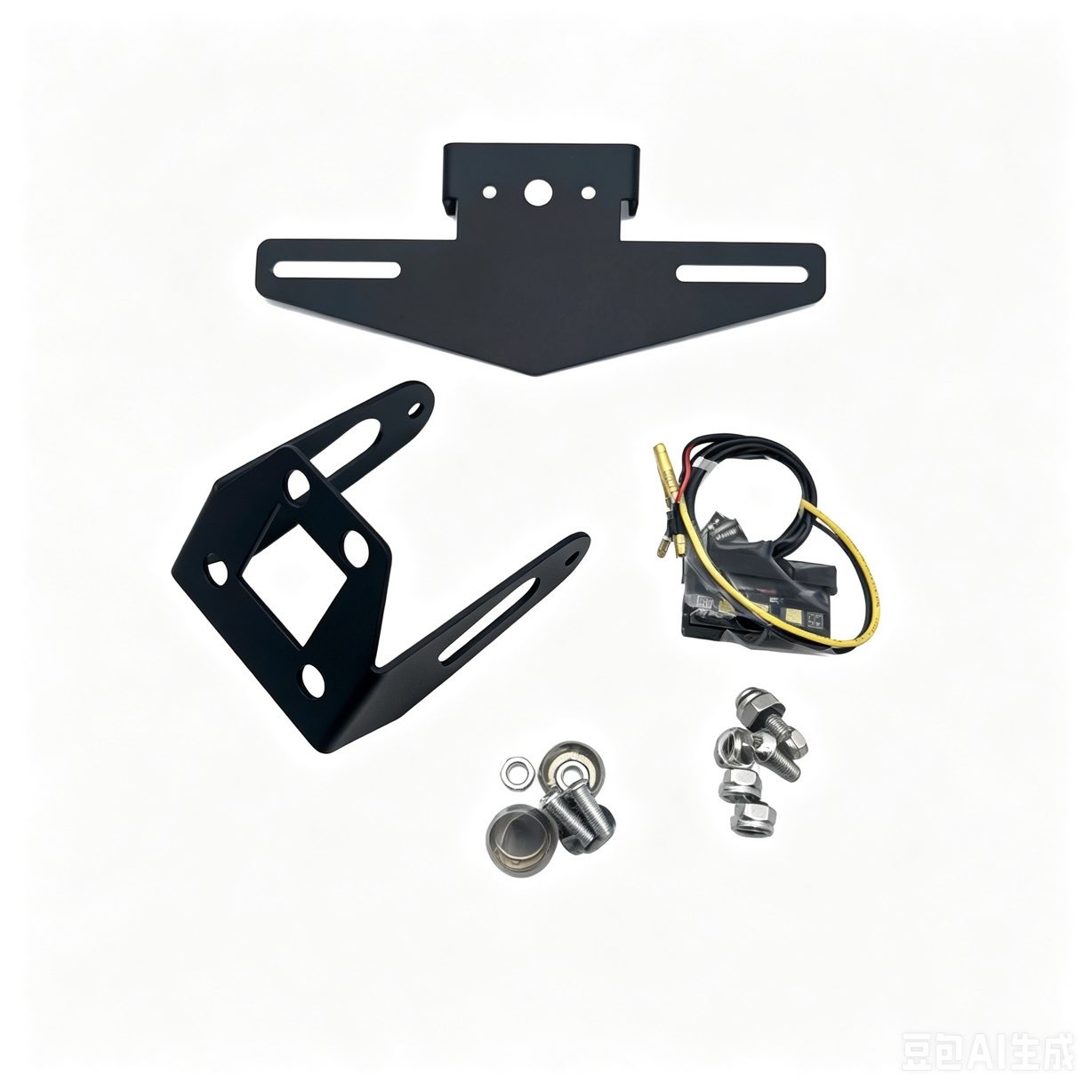 Aluminum Rear Tail Lamp Support Bracket Fender Eliminator Mount Fit Kawasaki
