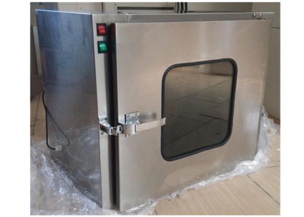 Hepa Filter SUS304 Static Cleanroom Pass Box With 2 Years Warranty