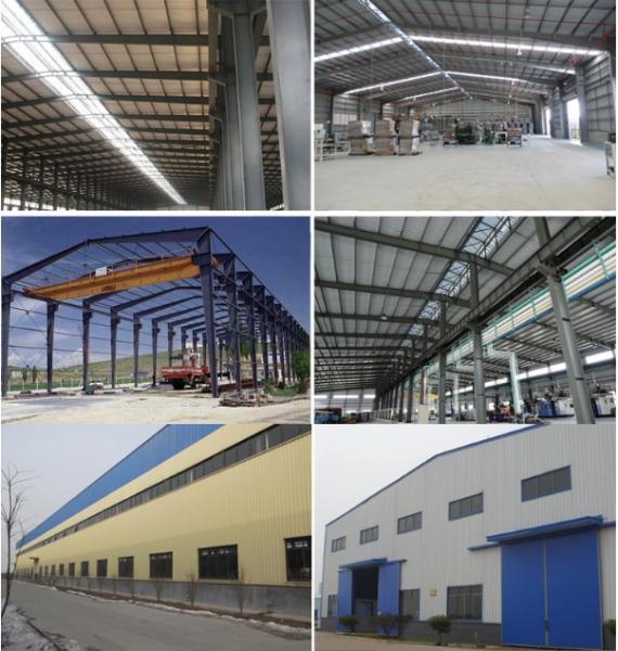 Rust Proof Industrial Chicken Houses , Anti Earthquake Steel Structure System
