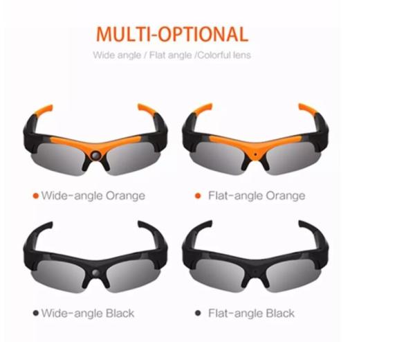 1080p Hd Ultra Wide Angle Video Recording Sports Camera Video Recording Sunglasses