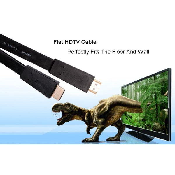 Cable plano de las multimedias 1080P TVAD de 28AWG 10.2Gbps