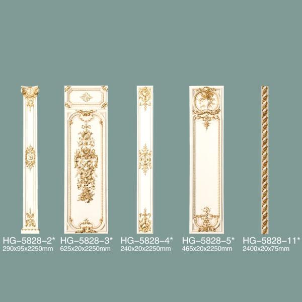PU Wall Panel PU Wall Plaques HG-5828