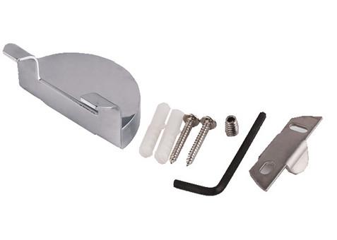 Chromed Stainless Steel Shower Window Squeegee SUS304 Zinc Alloy Glass Wiper