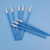 Pp rigides collent l'écouvillon aigu pointu de Cleanroom d'ESD d'astuce de mousse d'éponge pour le nettoyage d'usine