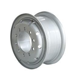 5 Lug 5x114.3 Rims Steel Wheel White With Red Line