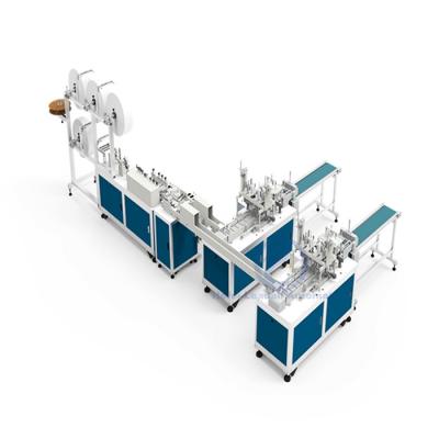 Disposable Face Mask Maker Machine 4500 × 5500× 1830 Customizable Color