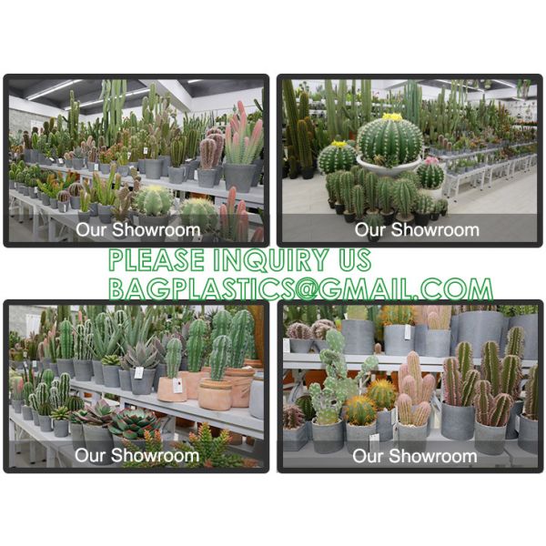 Pear Cactus Artificial Cactus Fake Big Cacti Pick Tall Faux Bunny Ear Plants for Home Garden Office Store Decor