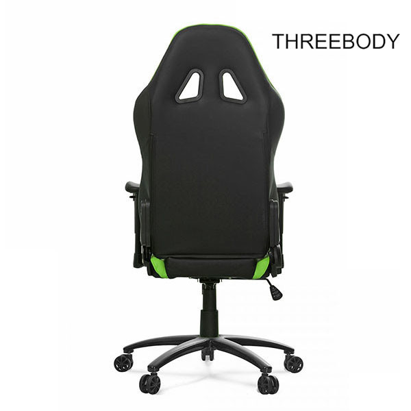 Mobile Green And Black Gaming Chair , PU Leather Racing Seat Desk Chair