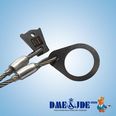 High Tensile Stainless Steel Flange Cable Assemblies Prevent Hose Whipping Damage