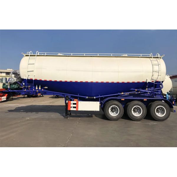40ton 50ton Dry Bulk Cement Tanker Trailer V Shape Carrier Tanker Semi Trailer