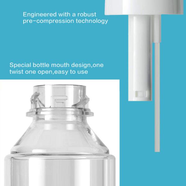 250ml 400ml 500ml PET Perfume Alcohol Spray Bottle For Trip Disinfection
