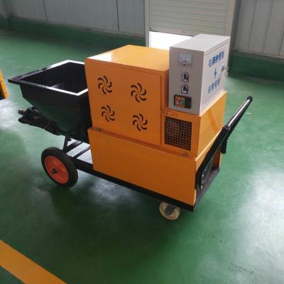 7.5KW Wall Plastering Spray Machine , 300m2//H Cement Mortar Spraying Machine