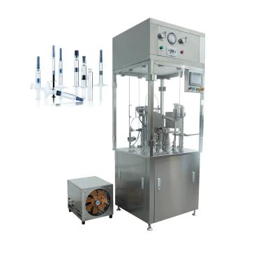 Automatic Manufacturers Glass Gel Pre Filled Plugging Vaccine Syringe Filling Machine