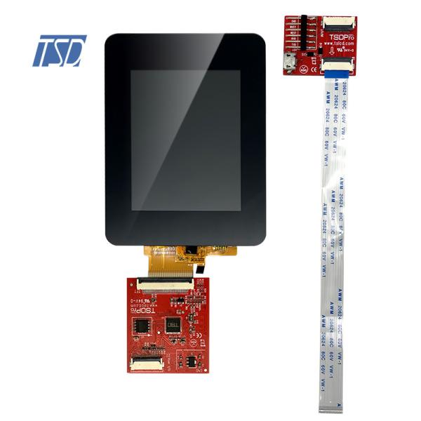 HMI 240x320 3,2 protocolo Resistive de UART do módulo da exposição de Tft Lcd do tela táctil
