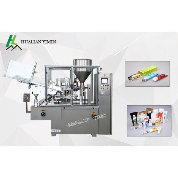 Full Automatic Plastic Tube Filling And Sealing Machine Reasonable Structure