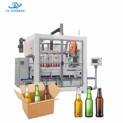 Beer Carton Packer Machine Suitable for Various Bottles Cans and Cups for Diverse Packaging Needs