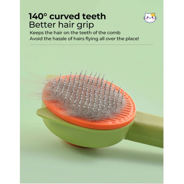 Новый уборщик волос для домашних животных, кисть для ухода за собой, кисть для иглы из стали, для собак и кошек