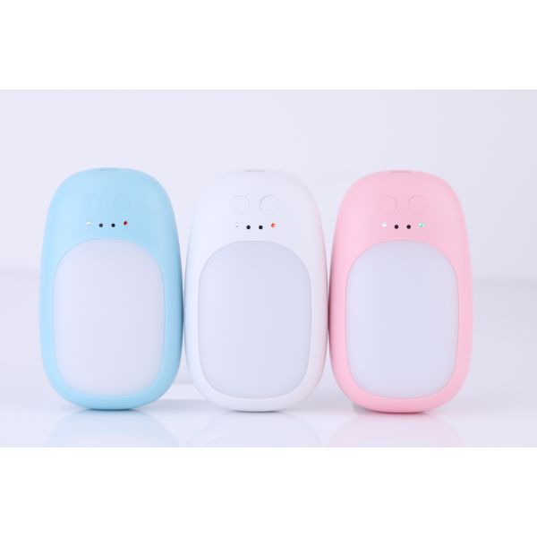 5200mAh LED Light Therapy Hand Warmer with Portable Power Bank Function