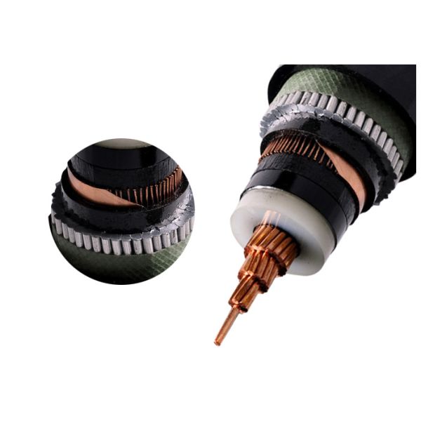 18/30КВ один кабель экрана медной проволоки силового кабеля стального провода участка бронированный электрический бронированный