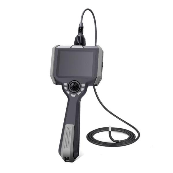 6.0mm 1.0MP HD 5 inch 360 degree articulation borescope industrial endoscope industrial endoscope IP67 inspection camera