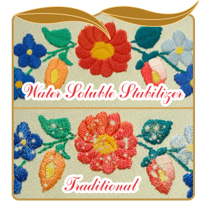 Wash Away Embroidery Stabilizer Water Soluble Embroidery Topping Film Transparent Water Soluble Stabilizer