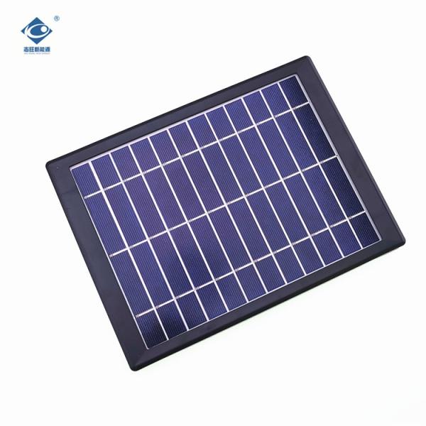 Carregador de acampamento 6V do painel solar do curso portátil de ZW-5W-6V-1 Mini Lightweight Solar Panel 5W
