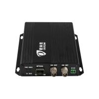 Extendor à fibre optique 3G-SDI avec boucle locale de données RS485 1 SDI dans 2 SDI hors