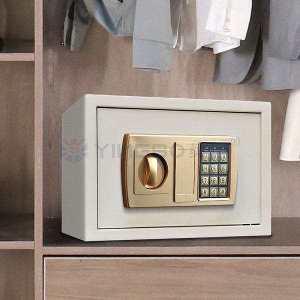Solid Steel Electronic Digital Safe Box with 15mm Solid Steel Latches and Intelligent Alarm System