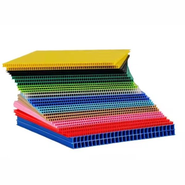 Plastic Honeycomb Board PP Core Flute Sheets