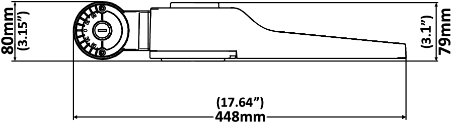 IP65 Waterproof And Durable Shoe Box Outdoor Led Street Lights Led Area Lighting Replacement