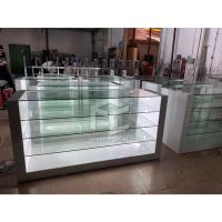 mostra grossa da exposição da loja do vapor do MDF de 5mm com iluminação do diodo emissor de luz T5